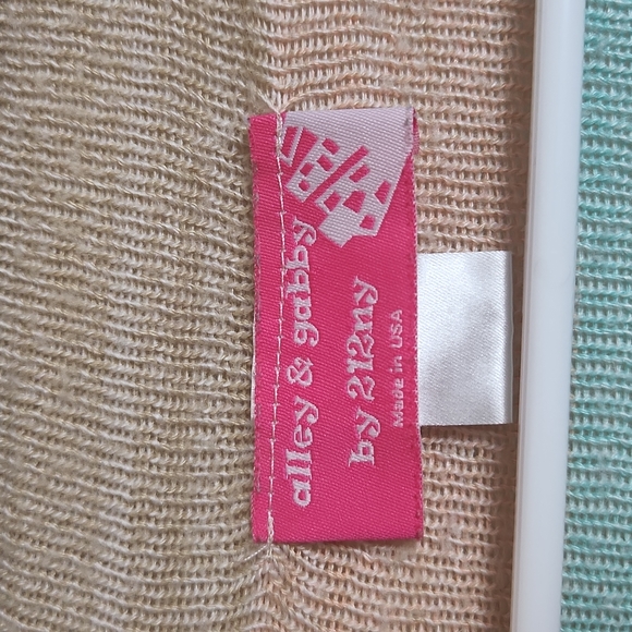 Alley & Gabby by 212ny Multicolored Cardigan with fringe - Picture 3 of 4